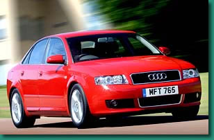 2004 Audi A4 Red