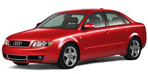 2004 Audi A4 Red